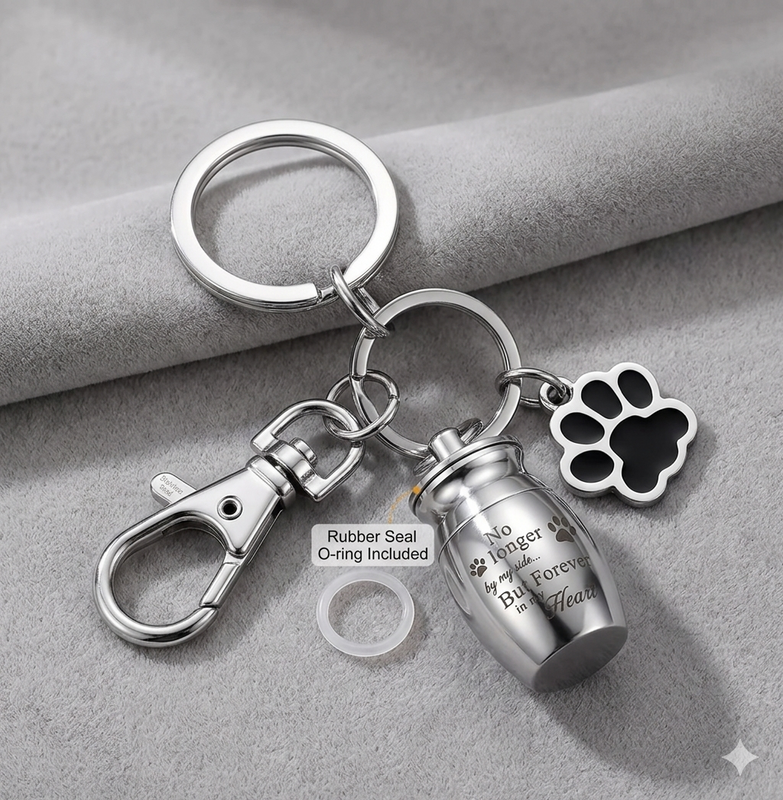 Ashes Cremation Keychain