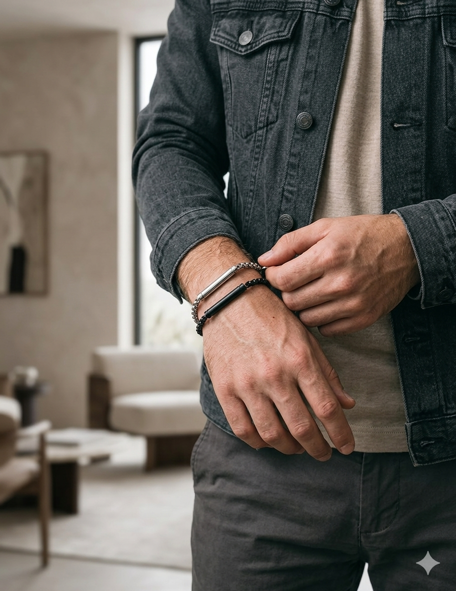 Metal Cremation Bracelet